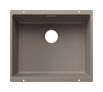Silgranit 1 Becken  SUBLINE 500-U Unterbauspüle für 60 cm Unterschrank (Braun) (Braun)
