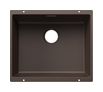Silgranit 1 Becken  SUBLINE 500-U Unterbauspüle für 60 cm Unterschrank (Braun) (Braun)