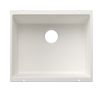 Silgranit 1 Becken  SUBLINE 500-U Unterbauspüle für 60 cm Unterschrank (Weiß) (Weiß)