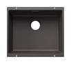 Silgranit 1 Becken  SUBLINE 500-U Unterbauspüle für 60 cm Unterschrank (Grau) (Grau)