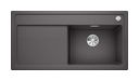 Silgranit 1 Becken  ZENAR XL 6 S Einbauspüle für 60 cm Unterschrank (Grau) (Grau)