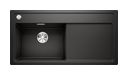 Silgranit 1 Becken  ZENAR XL 6 S Einbauspüle für 60 cm Unterschrank (Schwarz) (Schwarz)