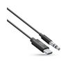 AUX Music Cable Type-C (Schwarz)