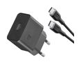 Super Fast Charger Kit 25W - USB-C to USB-C - Samsung (Schwarz)