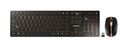 Universal Tastatur RF Wireless + Bluetooth 2.4 - 2.4835 GHz  DW9100 Slim (Schwarz) (Schwarz)