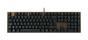 Universal Tastatur USB  KC200 MX (Schwarz, Bronze) (Schwarz, Bronze)