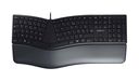 Universal Tastatur USB  KC4500 Ergo (Schwarz) (Schwarz)