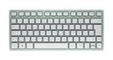 Universal Tastatur Bluetooth  KW7100 Mini BT (Mintfarbe) (Mintfarbe)