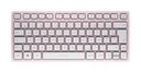Universal Tastatur Bluetooth  KW7100 Mini BT (Pink) (Pink)