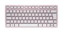 Universal Tastatur Bluetooth  KW7100 Mini BT (Pink) (Pink)