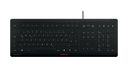 Universal Tastatur USB  Stream (Schwarz) (Schwarz)