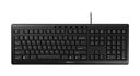 Büro Tastatur USB  Stream Keyboard (Schwarz) (Schwarz)