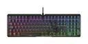 RGB-LED Gaming Tastatur USB  MX3.1 (Schwarz) (Schwarz)