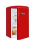 122 l Tischkühlschrank EEK: E 89 kWh Jahr  RKS120-V-H-160E (Rot) (Rot)
