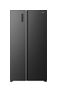 Hi3 Freistehend Side-by-Side-Kühlschrank, 544 l (Schwarz)