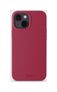 Cover für Apple iPhone 13  Silicone Case (Rot) (Rot)
