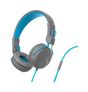 Studio Ohraufliegender Kopfhörer kabelgebunden (Blau, Graphit)