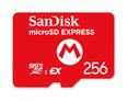 MicroSDXC Speicherkarte 256 GB Express Mario Design (Rot)