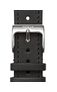 Armband 18 mm Nokia Steel & Steel HR Leder (Schwarz)