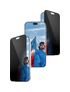 Klare Bildschirmschutzfolie Polyethylenterephthalat, Silikon Apple - iPhone 18 Pro Kratzresistent, Schockresistent 2-Way Privacy (Transparent)