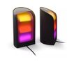 Intelligente Tischleuchte Multi Hue Play Wallwasher (Schwarz)
