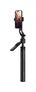 4 Bein(e) Stativ Smartphone-/Action-Kamera Bluetooth  Easy Creator Quadpod mit AI Tracking (Schwarz) (Schwarz)