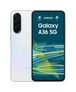 128 GB 5G Smartphone 17 cm (6.7 Zoll) Android 50 MP Dreifach Kamera Dual Sim WiFi 6 (Awesome White) Galaxy A36 (Weiß)