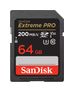 SDXC Speicherkarte 64 GB Class 3 (U3) Klasse 10 Extreme Pro (Schwarz)