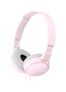 MDR-ZX110 Ohraufliegender Kopfhörer kabelgebunden (Pink)