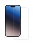 Klare Bildschirmschutzfolie gehärtetes Glas 9H für Apple iPhone 15 Pro (Transparent)