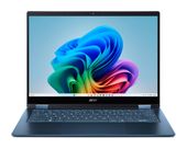 Acer WUXGA Notebook 35,6 cm (14 Zoll) 1920 x 1200 Pixel 16 GB Ram 512 GB SSD Windows 11 Home Qualcomm Snapdragon max. 4 GHz  Swift Spin AI SFSP14-Q51T-X0AS (Blau) f&uuml;r 1.548,00 Euro