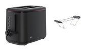 AEG Toaster 2 Scheibe(n) 7 Stufen  T6-1-4BO Design Collection (Schwarz) f&uuml;r 108,96 Euro