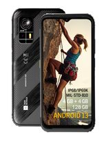 AGM 128 GB 4G Smartphone 16,6 cm (6.5 Zoll) Android 50 MP Dual Kamera Dual Sim  H6 Lite (Schwarz, Grau) f&uuml;r 181,96 Euro