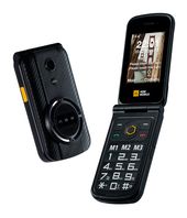 AGM 4G Smartphone 7,11 cm (2.8 Zoll) Dual Sim  M8 Flip (Schwarz) f&uuml;r 89,96 Euro