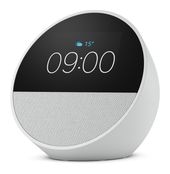 Amazon Wlan Lautsprecher mit Bluetooth Amazon Alexa  Echo Spot (2024) (Weiß) f&uuml;r 49,96 Euro
