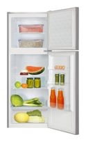 Amica 170 l / 41 l Kühl-Gefrierkombi freistehend 176 kWh Jahr  DT374160E (Edelstahl) f&uuml;r 311,00 Euro