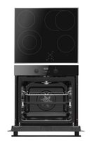 Amica Herdset maxi AutoClean mit 60 cm Glaskeramik Kochfeld EHBCX954200S Flex f&uuml;r 569,00 Euro