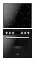 Amica Herdset normal EasyClean mit 60 cm Glaskeramik Kochfeld EHC933107SMA f&uuml;r 829,00 Euro