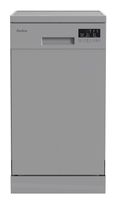 Amica 45 cm Geschirrspüler freistehend leise 11 Maßgedecke aquaStop Funktion (Silber) GSP 539 460 f&uuml;r 479,00 Euro