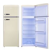 Amica 162 l / 44 l Kühl-Gefrierkombi freistehend 180 kWh Jahr  KGC15635B (Beige) f&uuml;r 392,00 Euro