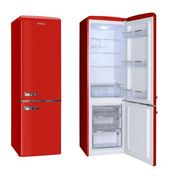 Amica 181 l / 63 l Kühl-Gefrierkombi freistehend 202 kWh Jahr  KGCR387100R (Rot) f&uuml;r 465,00 Euro