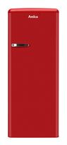 Amica 218 l / 194 l Kühlschrank freistehend EEK: E 157 kWh Jahr  KSR364150R (Rot) f&uuml;r 350,00 Euro