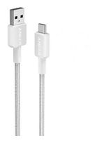 Anker Stecker Rundkabel USB A auf USB C 0,9 m  322 (Weiß) f&uuml;r 9,99 Euro