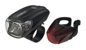 Ansmann Heckbeleuchtung + Frontbeleuchtung (Set) 1600-0254 Fahrradlicht Set LED wiederaufladbar f&uuml;r 39,96 Euro