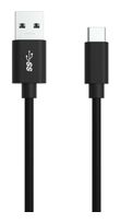 Ansmann 5 Gbit/s Stecker USB A auf USB C 2 m  1700-0081 (Schwarz) f&uuml;r 15,46 Euro