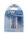 Ansmann Blister 2 X Accu, AA, 2700mAh f&uuml;r 14,96 Euro