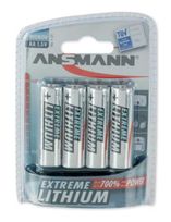 Ansmann Extreme Lithium AA Mignon f&uuml;r 11,49 Euro