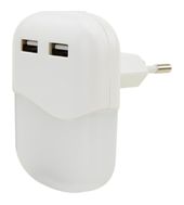Ansmann LED Warmweiß (3000K) Warmweiß AC, USB NL15AC + 2USB Sensor Nachtlicht f&uuml;r 13,99 Euro