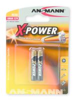 Ansmann X-Power AAAA, 1x 2 f&uuml;r 3,49 Euro