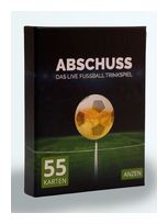 Anzen bis zu 6 Spielern ab 16 Jahr(e) ABSCHUSS Das Live Fussball Trinkspiel f&uuml;r 13,99 Euro